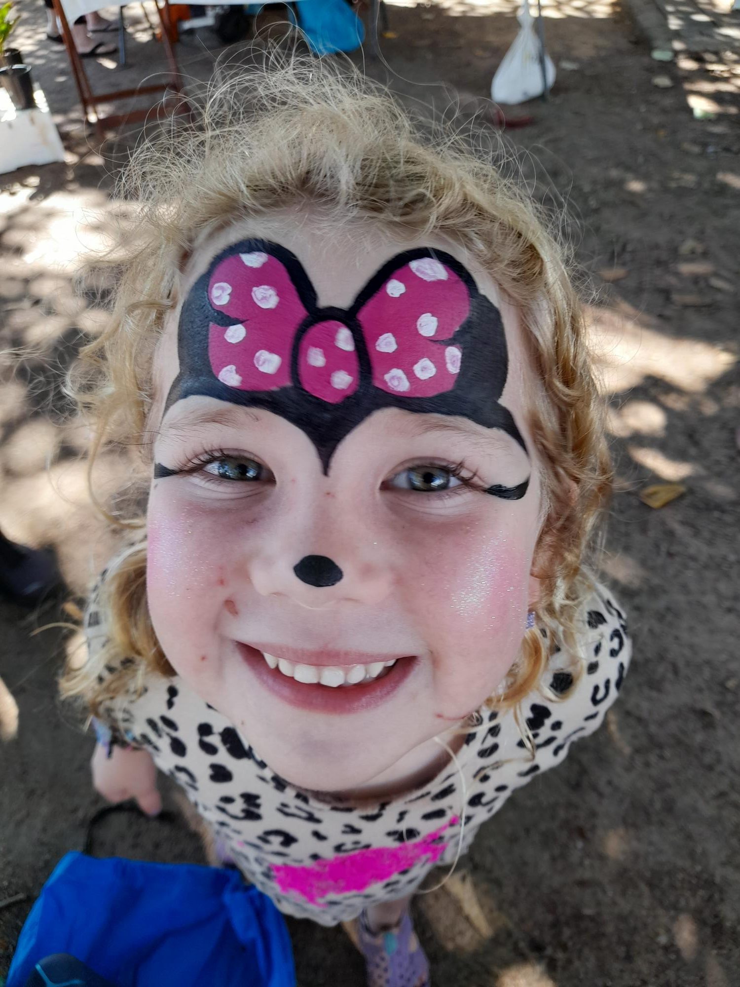 minnie mouse face painting designs
